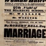PAIR OF BROADSIDES FOR THE THEATER ROYAL, HAY-MARKET