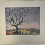 UNTITLED (LANDSCAPE WITH FLOWERING TREE)