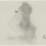 WOMAN WITH OPERA GLASSES (STUDY FOR 