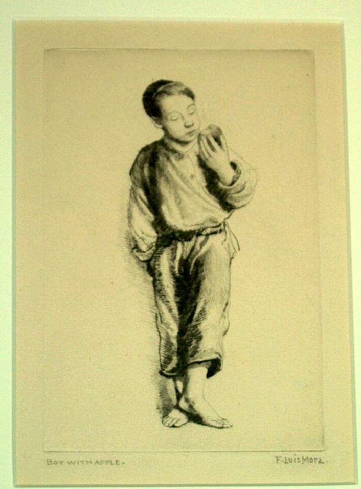 BOY WITH APPLE