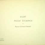 EIGHT PROOF ETCHINGS