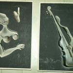 JAZZ MUSICIANS - FOUR WALL PLAQUES