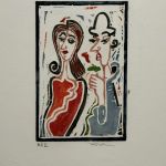 FOUR LINOCUTS