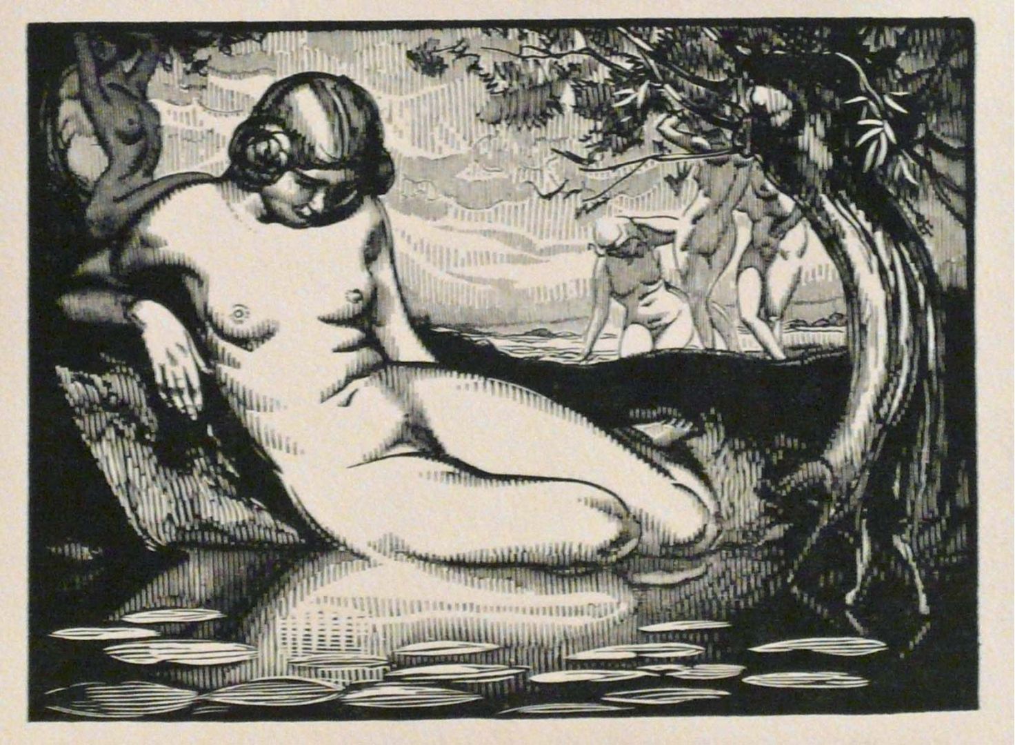 UNTITLED - NUDES AT A POND