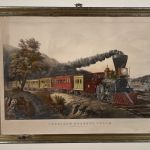 THE LIGHTNING EXPRESS TRAINS and THE AMERICAN EXPRESS TRAIN