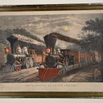 THE LIGHTNING EXPRESS TRAINS and THE AMERICAN EXPRESS TRAIN