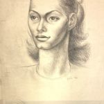 PORTRAIT OF THE ACTRESS LAUREN BACALL