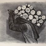 MAN WITH LOGS