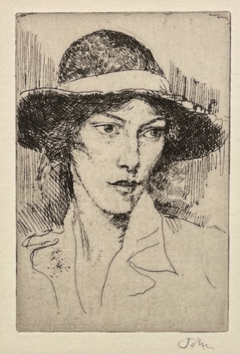 UNTITLED (WOMAN WEARING A HAT)