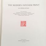 THE MODERN JAPANESE PRINT