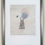 PETITE FILLE AU BALLONS