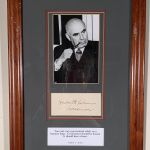 EIGHT PROMINENT DEMOCRATIC POLITICIANS - FRAMED AUTOGRAPHS AND PHOTOS