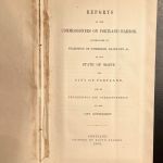 REPORTS OF COMMISSIONERS ON PORTLAND HARBOR, ACCOMPANIED BY STATISTICS OF COMMERCE, RAILWAYS, &C. OFTHE STATE OF MAINE, AND CITY OF PORTLAND, AND BY PROCEEDINGS AND CORRESPONDENCE OF THE CITY GOVERNMENT