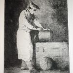 FIVE ETCHINGS - RESTAURANT SUBJECTS