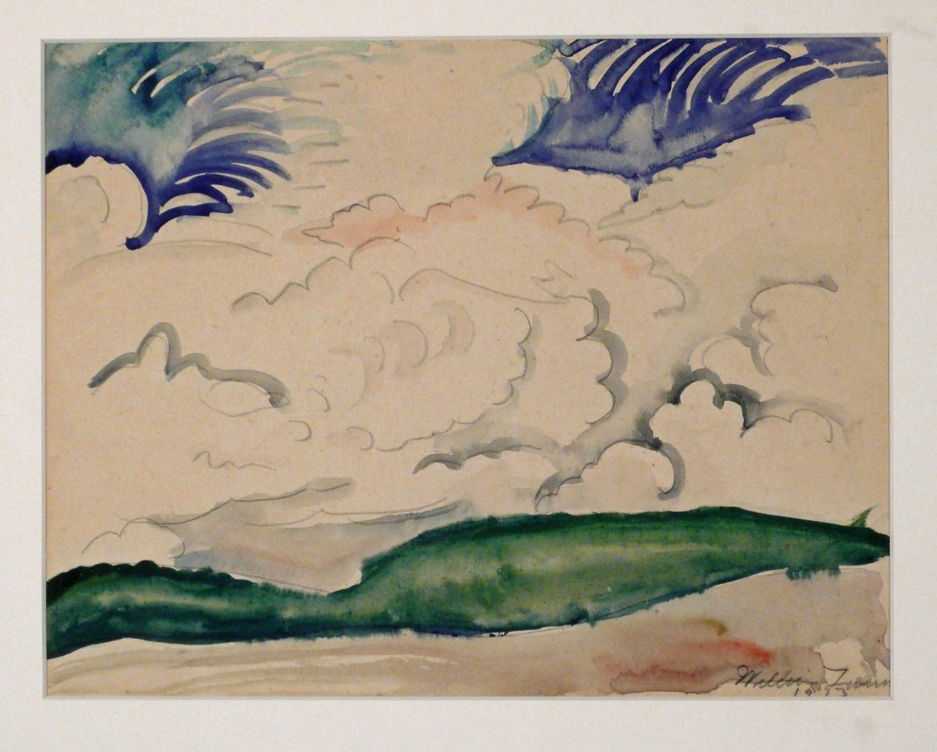 LANDSCAPE WITH CLOUDS